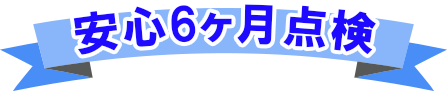 安心6ヶ月点検